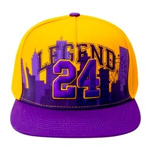 Yellow and Purple Legend 24 Cap